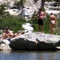 Swim Call at Desolation Wilderness